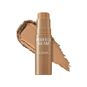 The Saem Perfect Glam Stick Blusher BR01 brown chou